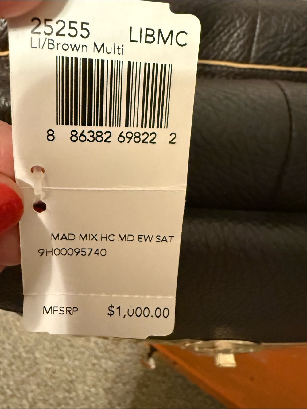 Coach 25255 Madison Madeline East West Satchel NWT - Picture 4 of 16